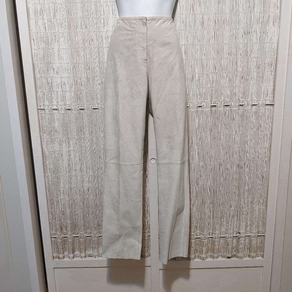 NWT Vintage DKNY Suede Leather Pants
